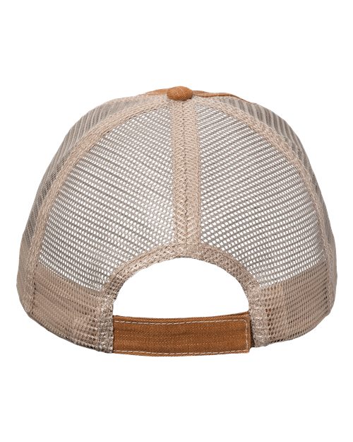 Valucap VC990 Contrast Stitch Cap #color_Olive Green/ Navy
