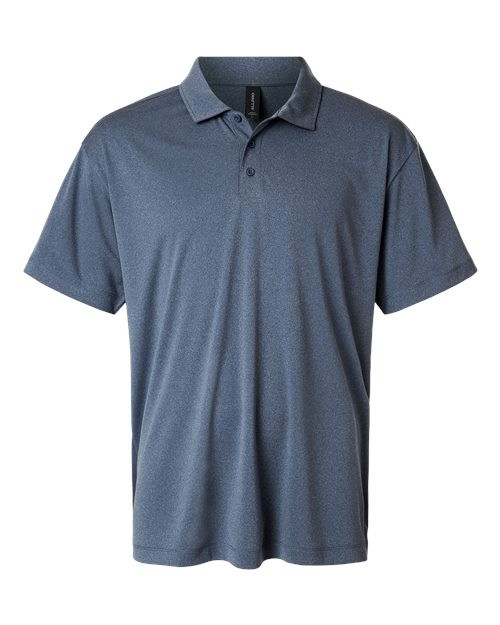 AllPro 41800 Pro-Lock Performance Polo #color_Heather Navy