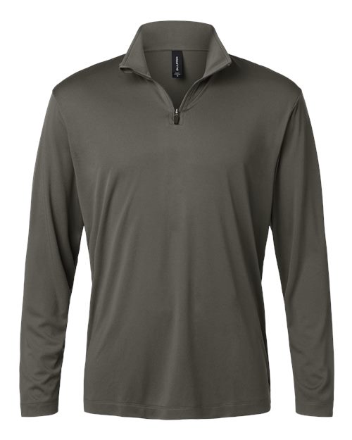 AllPro 41870 Pro-Lock Performance Quarter-Zip Pullover #color_Charcoal