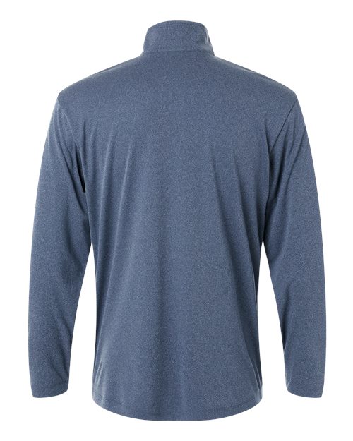 AllPro 41870 Pro-Lock Performance Quarter-Zip Pullover #color_Heather Navy