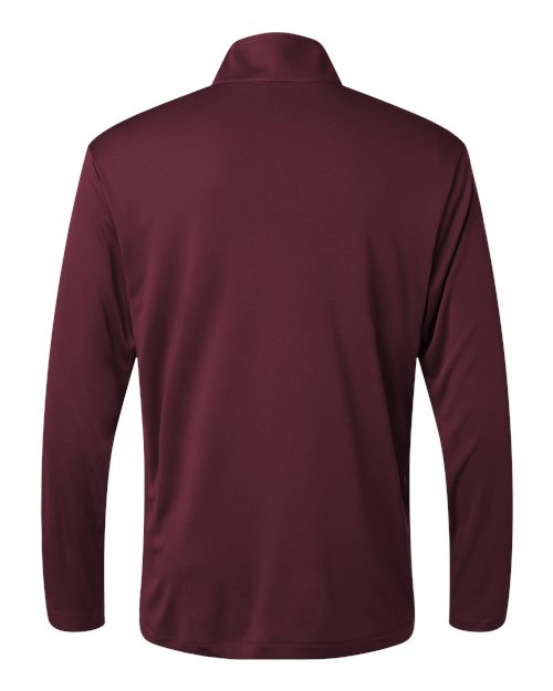 AllPro 41870 Pro-Lock Performance Quarter-Zip Pullover #color_Maroon