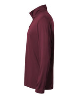 AllPro 41870 Pro-Lock Performance Quarter-Zip Pullover #color_Maroon