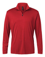 AllPro 41870 Pro-Lock Performance Quarter-Zip Pullover #color_Red