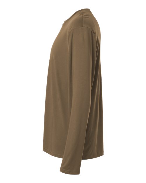 AllPro 48400 Pro-Lock Performance Long Sleeve T-Shirt #color_Cigar