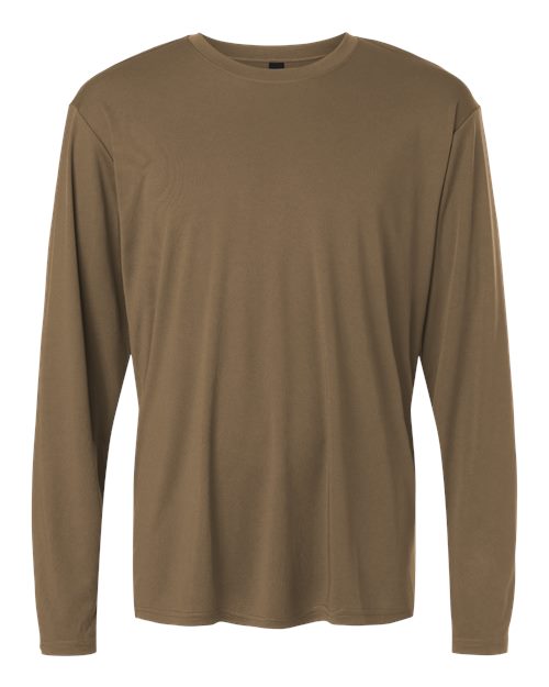 AllPro 48400 Pro-Lock Performance Long Sleeve T-Shirt #color_Cigar