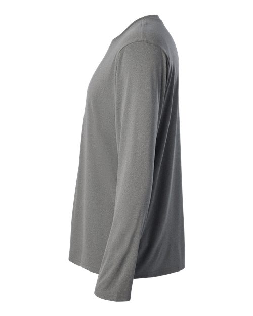 AllPro 48400 Pro-Lock Performance Long Sleeve T-Shirt #color_Heather Granite
