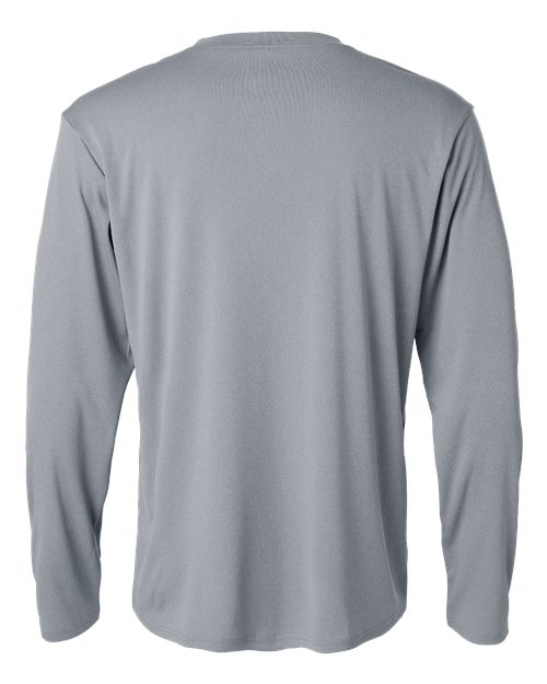 AllPro 48400 Pro-Lock Performance Long Sleeve T-Shirt #color_Heather Steel
