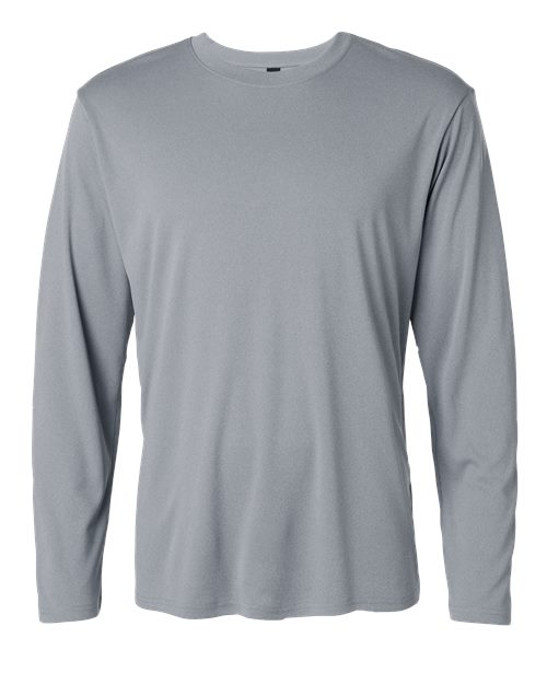 AllPro 48400 Pro-Lock Performance Long Sleeve T-Shirt #color_Heather Steel