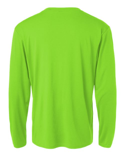 AllPro 48400 Pro-Lock Performance Long Sleeve T-Shirt #color_Lime