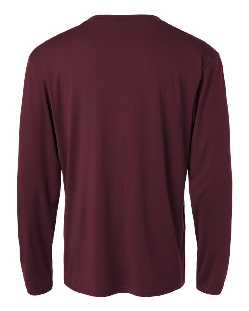 AllPro 48400 Pro-Lock Performance Long Sleeve T-Shirt #color_Maroon