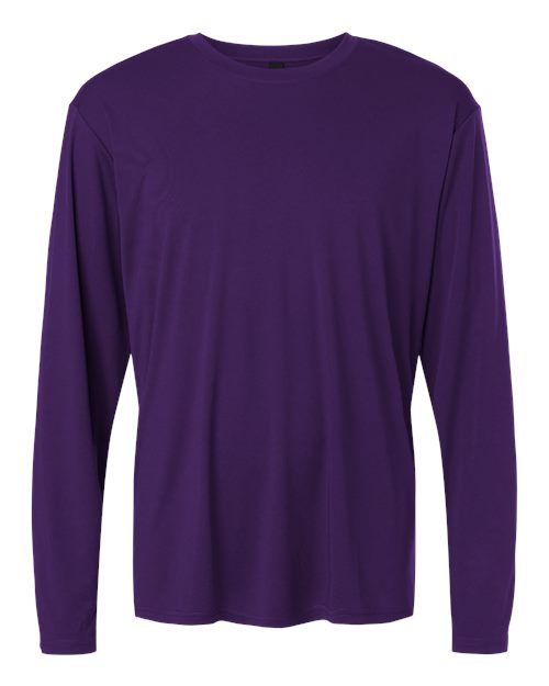 AllPro 48400 Pro-Lock Performance Long Sleeve T-Shirt #color_Purple