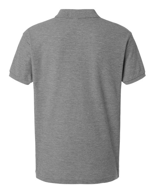 AllPro 62800 Pique Polo #color_Heather Granite