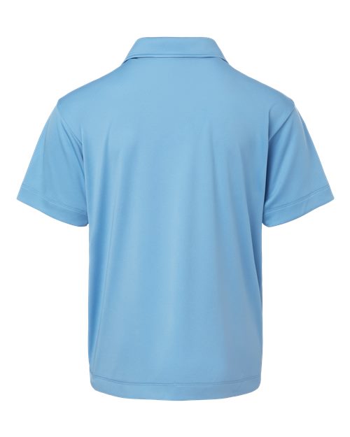 AllPro 41800Y Pro-Lock Youth Performance Polo #color_Carolina Blue
