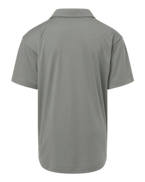 AllPro 41800Y Pro-Lock Youth Performance Polo #color_Greystone