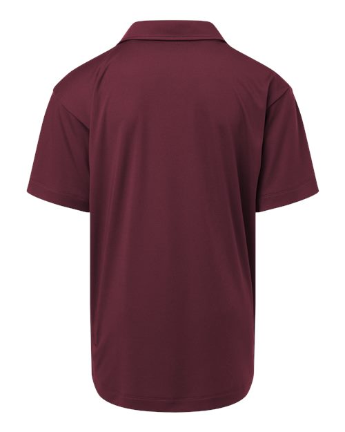 AllPro 41800Y Pro-Lock Youth Performance Polo #color_Maroon