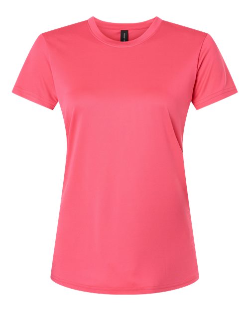 AllPro 48000L Pro-Lock Women's Performance T-Shirt #color_Bright Pink