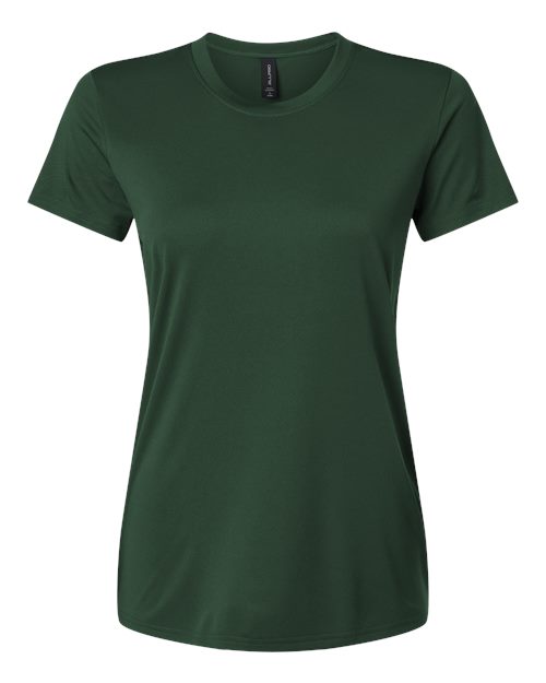 AllPro 48000L Pro-Lock Women's Performance T-Shirt #color_Forest Green