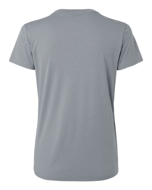 AllPro 48000L Pro-Lock Women's Performance T-Shirt #color_Heather Steel