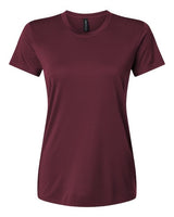 AllPro 48000L Pro-Lock Women's Performance T-Shirt #color_Maroon
