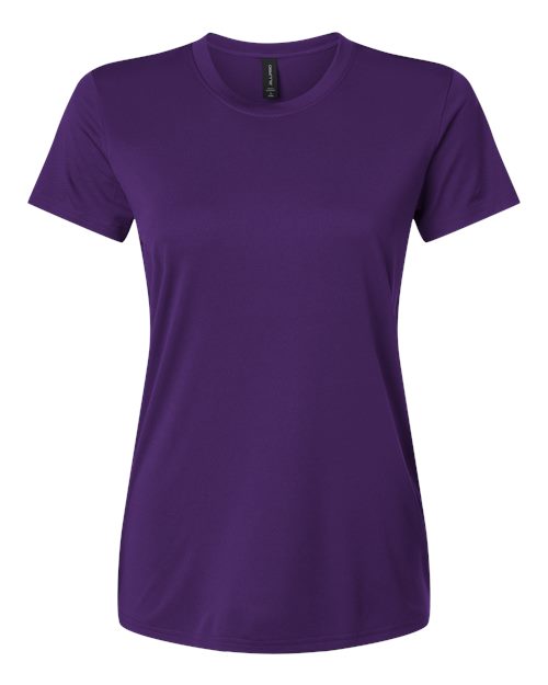 AllPro 48000L Pro-Lock Women's Performance T-Shirt #color_Purple