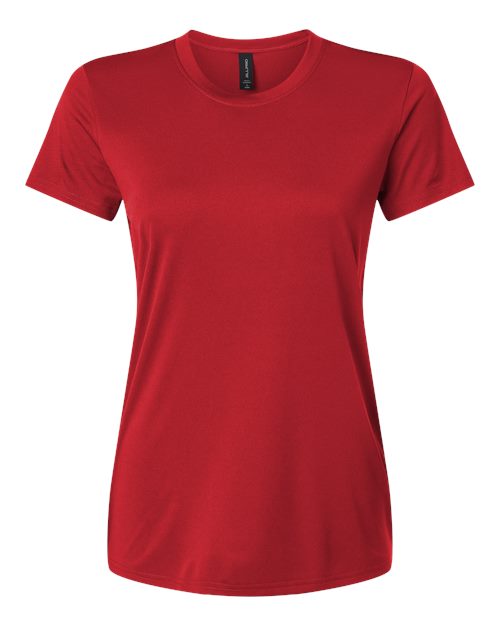 AllPro 48000L Pro-Lock Women's Performance T-Shirt #color_Red