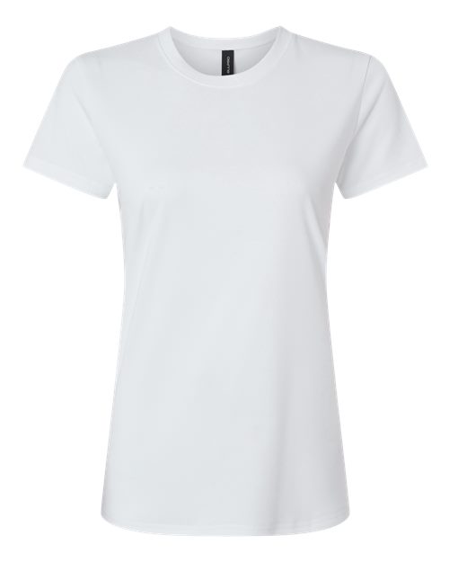 AllPro 48000L Pro-Lock Women's Performance T-Shirt #color_White