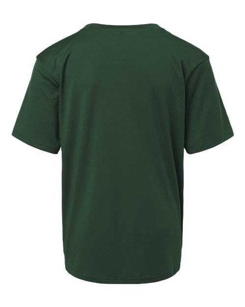 AllPro 48000Y Pro-Lock Youth Performance T-Shirt #color_Forest Green