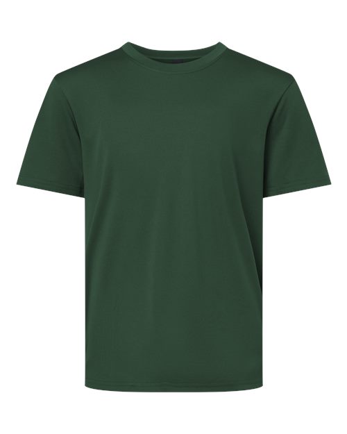 AllPro 48000Y Pro-Lock Youth Performance T-Shirt #color_Forest Green
