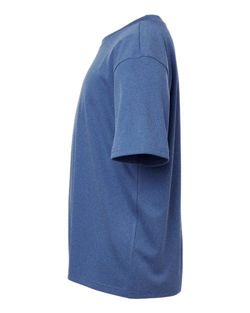 AllPro 48000Y Pro-Lock Youth Performance T-Shirt #color_Heather Royal