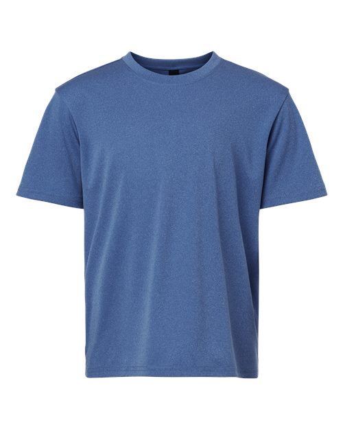 AllPro 48000Y Pro-Lock Youth Performance T-Shirt #color_Heather Royal