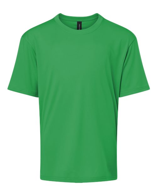 AllPro 48000Y Pro-Lock Youth Performance T-Shirt #color_Kelly Green