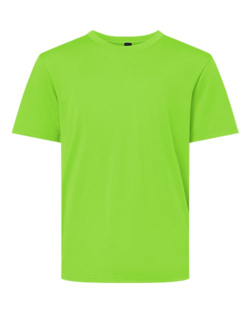 AllPro 48000Y Pro-Lock Youth Performance T-Shirt #color_Lime