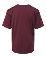 AllPro 48000Y Pro-Lock Youth Performance T-Shirt #color_Maroon