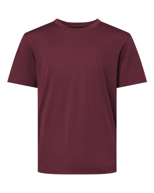 AllPro 48000Y Pro-Lock Youth Performance T-Shirt #color_Maroon