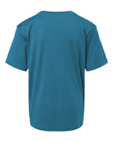 AllPro 48000Y Pro-Lock Youth Performance T-Shirt #color_Pacific Blue