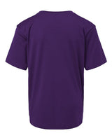 AllPro 48000Y Pro-Lock Youth Performance T-Shirt #color_Purple
