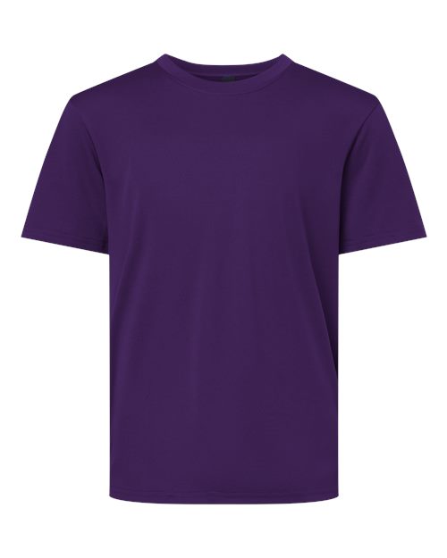 AllPro 48000Y Pro-Lock Youth Performance T-Shirt #color_Purple