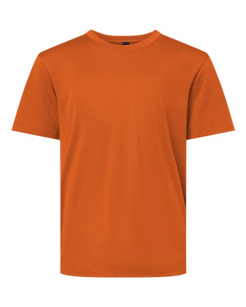AllPro 48000Y Pro-Lock Youth Performance T-Shirt #color_Rust