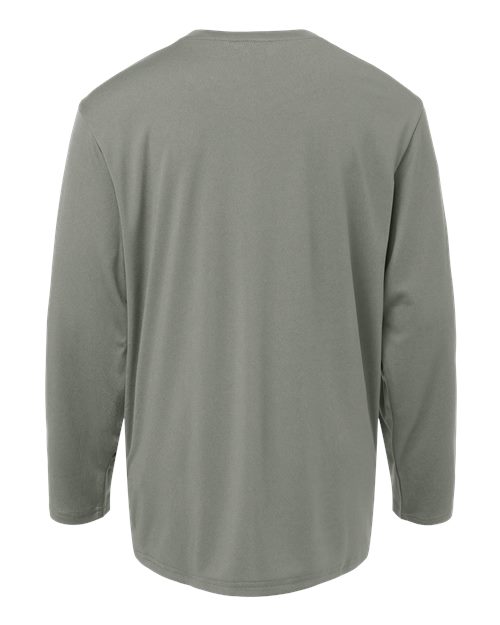 AllPro 48400Y Pro-Lock Youth Performance Long Sleeve T-Shirt #color_Greystone