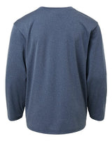 AllPro 48400Y Pro-Lock Youth Performance Long Sleeve T-Shirt #color_Heather Navy