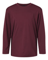 AllPro 48400Y Pro-Lock Youth Performance Long Sleeve T-Shirt #color_Maroon