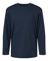 AllPro 48400Y Pro-Lock Youth Performance Long Sleeve T-Shirt #color_Navy
