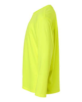 AllPro 48400Y Pro-Lock Youth Performance Long Sleeve T-Shirt #color_Neon Yellow