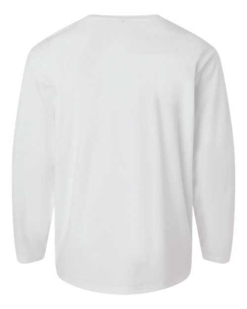AllPro 48400Y Pro-Lock Youth Performance Long Sleeve T-Shirt #color_White