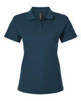AllPro 62800L Women's Pique Polo #color_Atlantic Blue