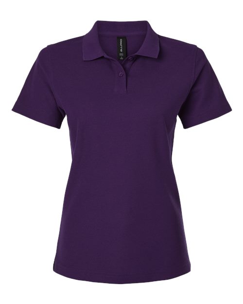 AllPro 62800L Women's Pique Polo #color_Purple