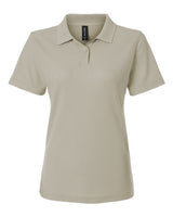 AllPro 62800L Women's Pique Polo #color_Sand