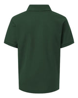 AllPro 62800Y Youth Pique Polo #color_Forest Green