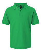 AllPro 62800Y Youth Pique Polo #color_Kelly Green