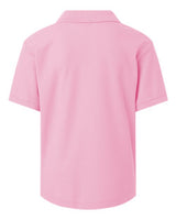 AllPro 62800Y Youth Pique Polo #color_Light Pink